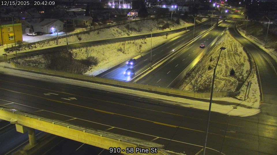 Petawawa: Highway 17 at - River Bridge, Looking Down