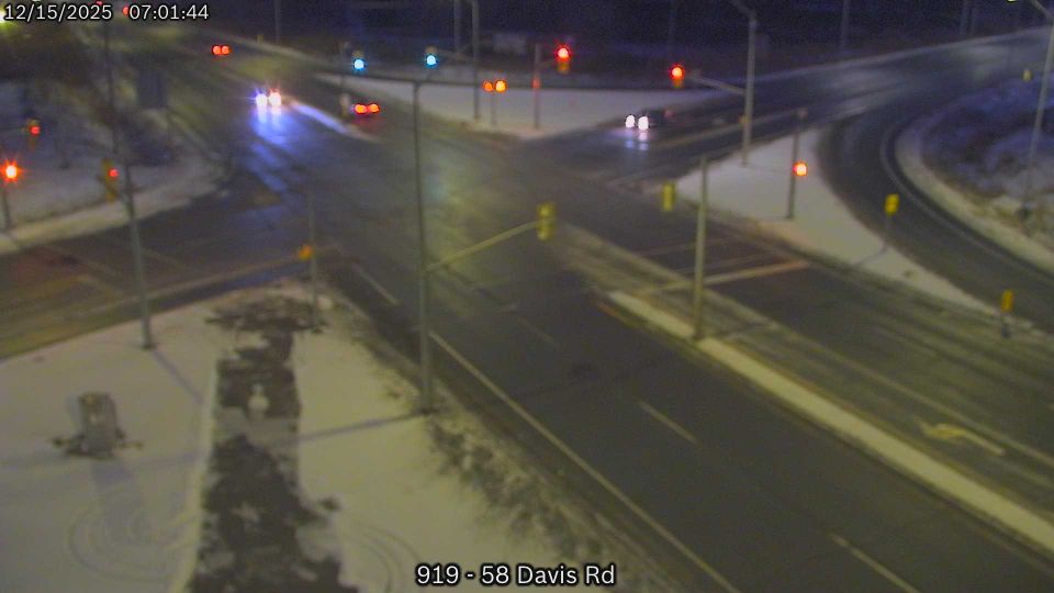 South-West Oxford: Highway 19 near Ostrander Road, Looking Down