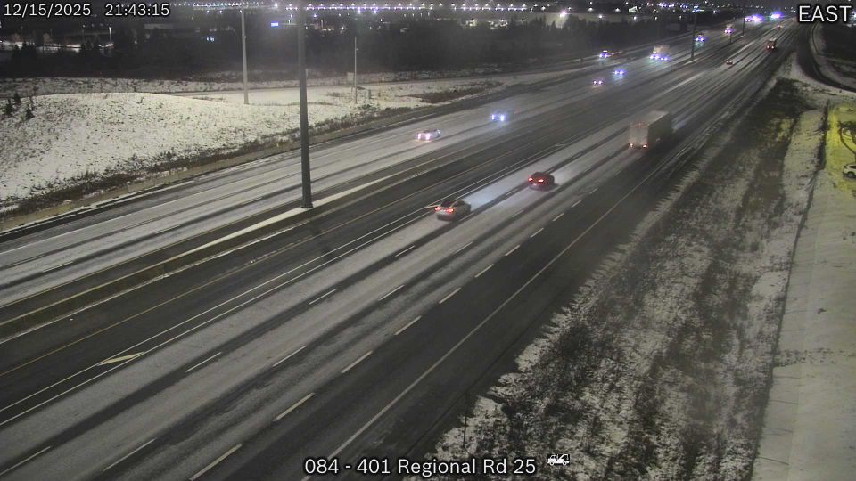 St George › North: Highway 24 near Highway 5, Looking North
