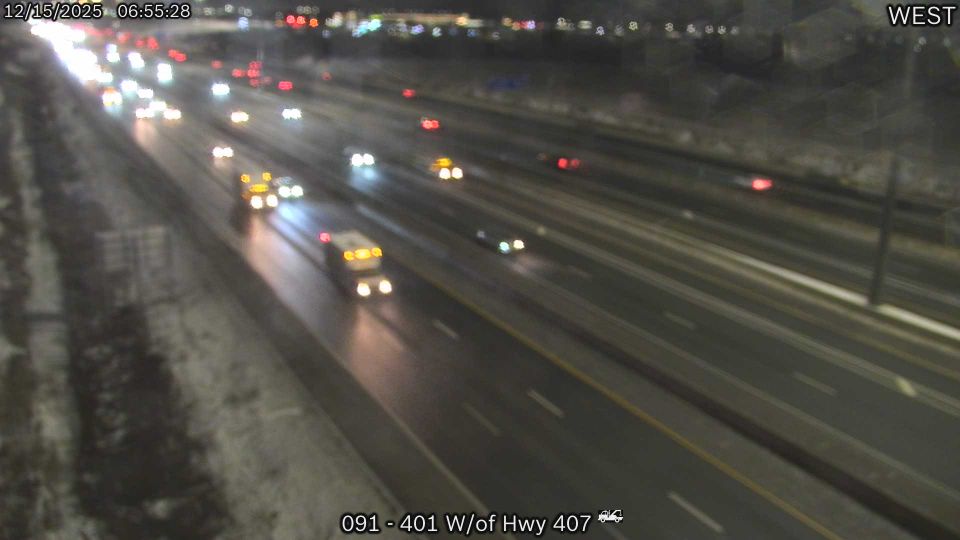 The Blue Mountains: Highway 26 at Grey Road 19, Looking Down