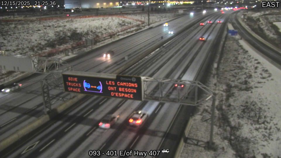 Springwater › East: Highway 26 near Horseshoe Valley Road, Looking East