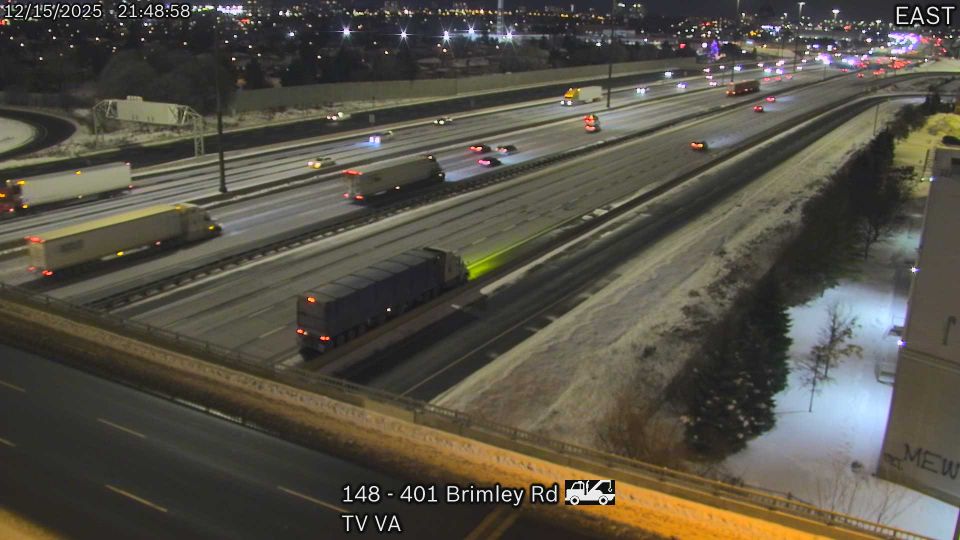Unorganized Centre Parry Sound › North: Highway 69 near French River Bridge, Looking North