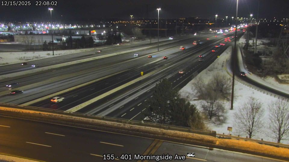 Unorganized North Sudbury: Highway 101 and Highway 129, Looking Down