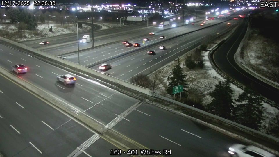 Unorganized Kenora District › North: Highway 105 near Perrault Falls, Looking North