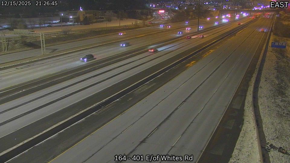 Unorganized Kenora District: Highway 105 near Perrault Falls, Looking Down