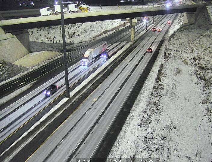 Unorganized North Sudbury › North: Highway 144 near Smoke Lake, Looking North