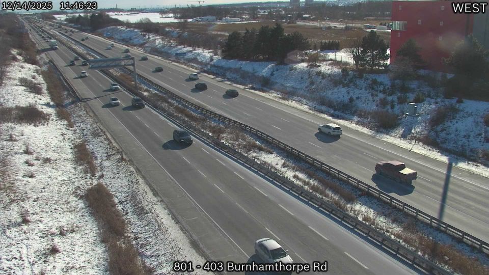 Vaughan: Highway 400 near Highway 7, Looking Down