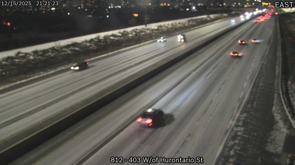 Tay › North: Highway 400 at Highway 12, Looking North