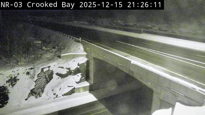 Georgian Bay Township › South: Highway 400 near Bay Road, Looking South