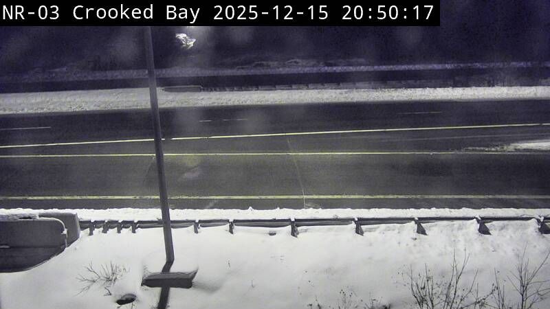 Georgian Bay Township: Highway 400 near Bay Road, Looking Down