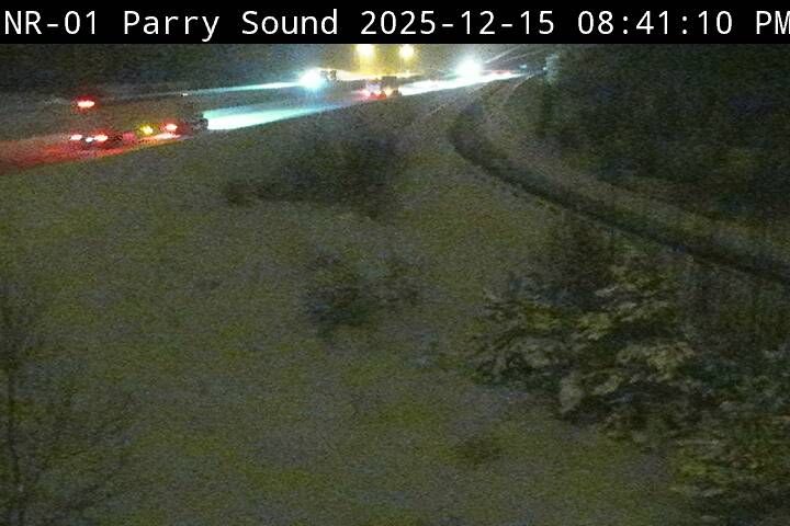 Seguin Township › South: Highway 400 at Highway 518, Looking South