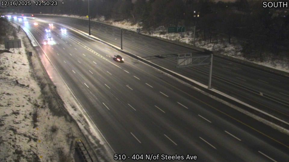West Elgin › North: Highway 401 near Regional Road 76, Looking North