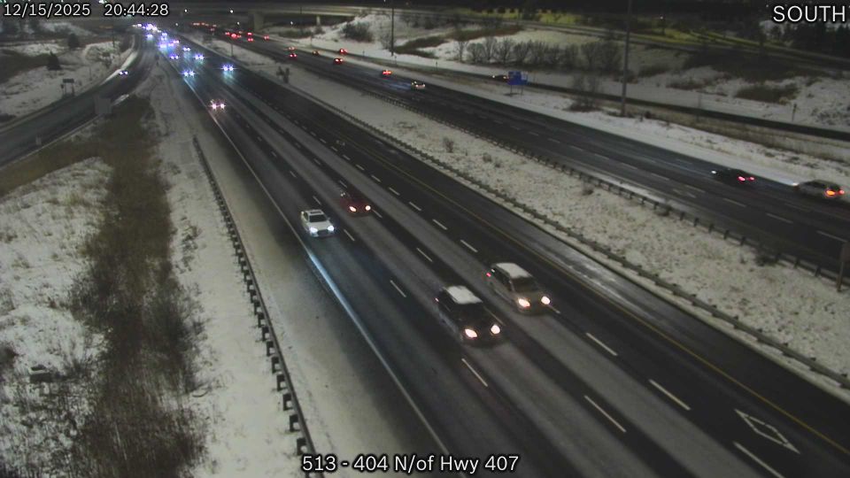 Southwold › North: Highway 401 near Regional Road 18, Looking North