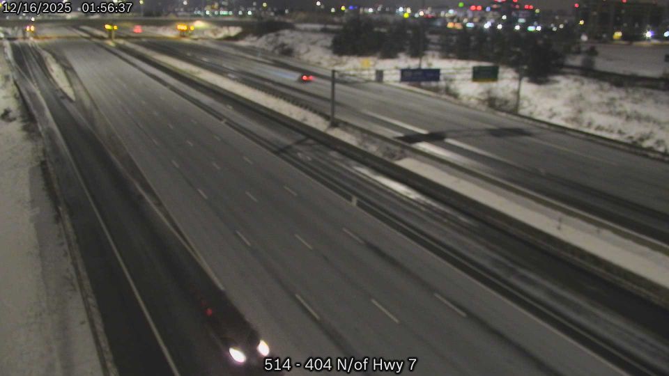 Southwold: Highway 401 near Regional Road 18, Looking Down