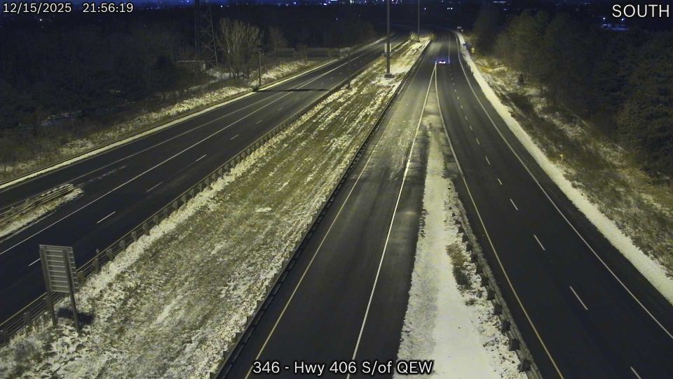 Cambridge: Preston › East: Highway 401 near Highway 8, Looking East