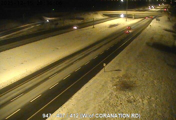 Etobicoke › North: Highway 401 near Highway 427, Looking North