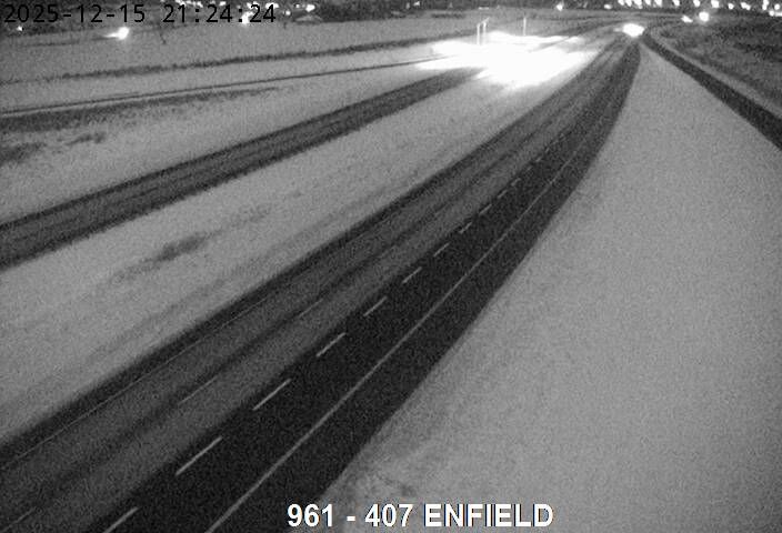 Alnwick › East: Highway 401 near Aird Street, Looking East