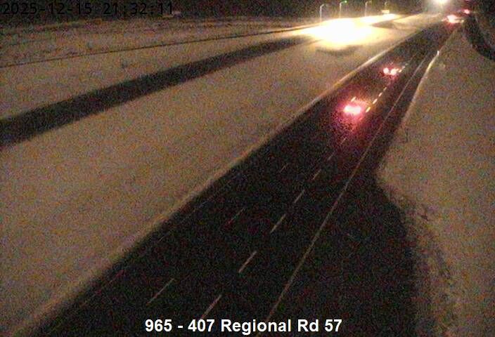 Brighton: Highway 401 near County Road 30, Looking Down
