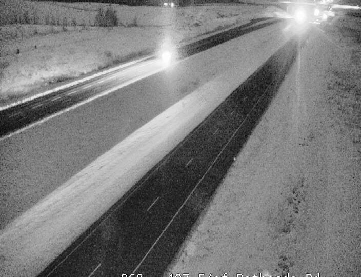 Trenton: Highway 401 near Quinte West RR 33, Looking Down