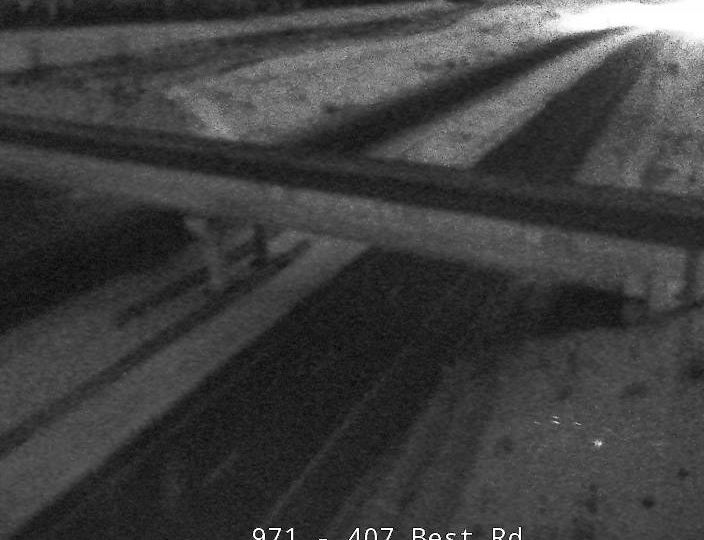 Tyendinaga: Highway 401 at Salmon River Bridge, Looking Down