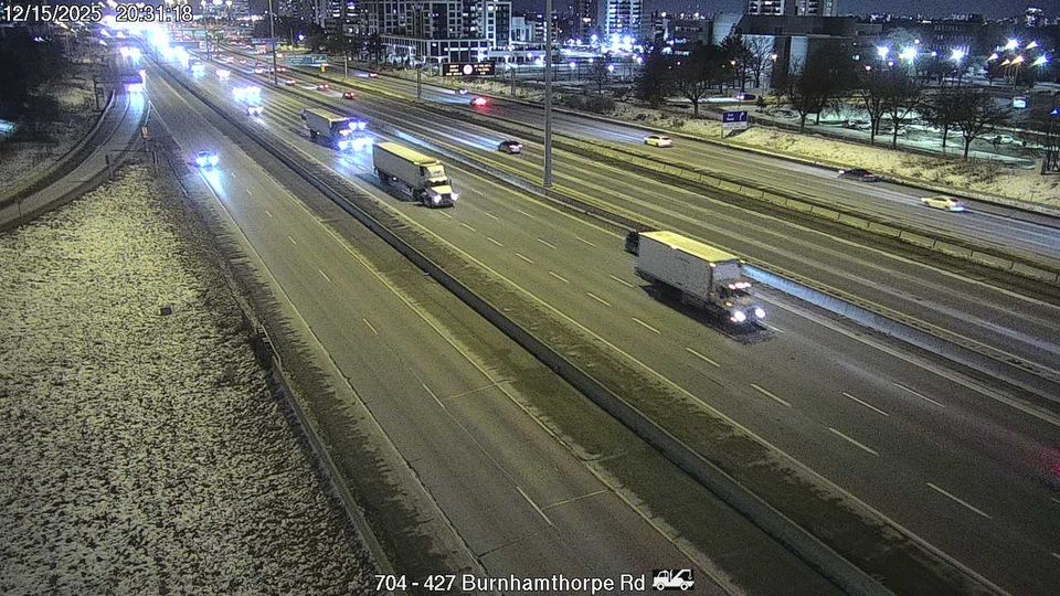 Strathroy-Caradoc: Highway 402 near Inadale Drive, Looking Down