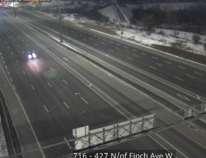 Whitchurch-Stouffville › North: Highway 404 near Bloomington Road, Looking North