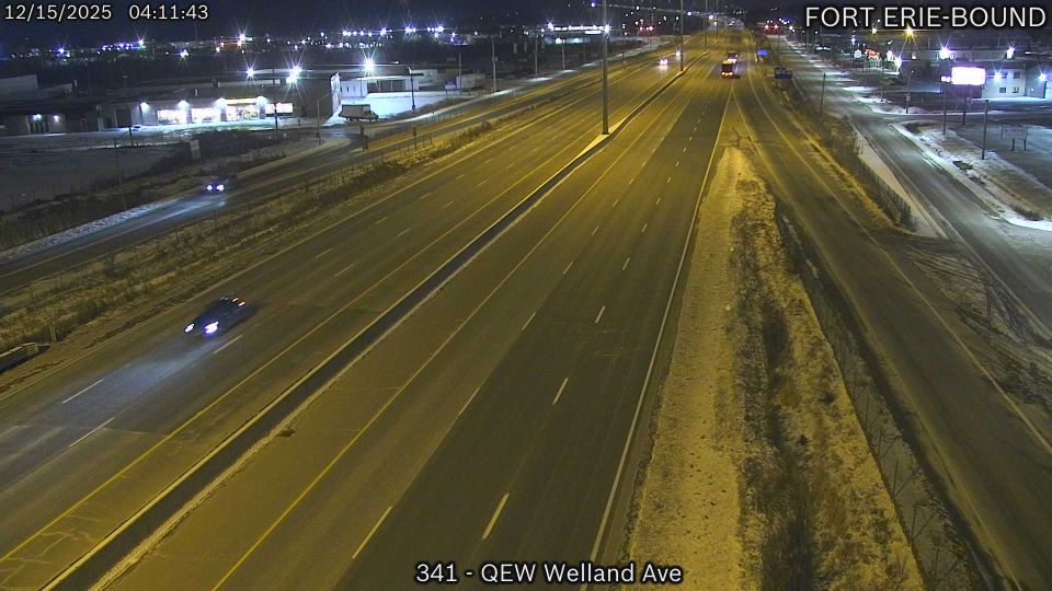St. Catharines: QEW near Welland Avenue
