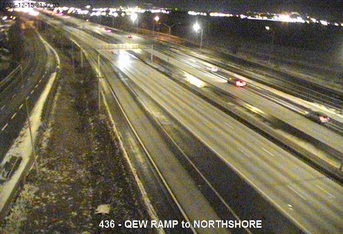 Burlington: QEW Ramp to Northshore Boulevard
