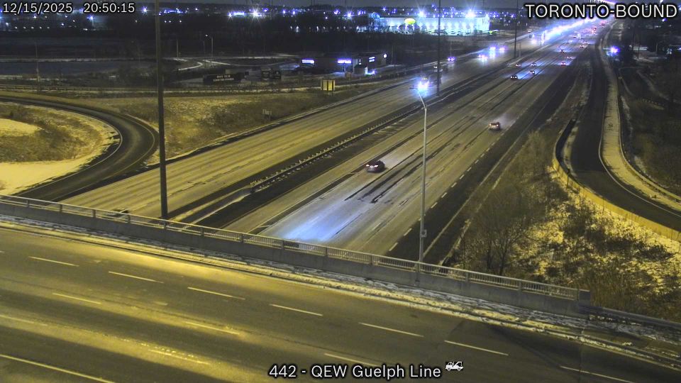 Burlington: QEW near Guelph Line