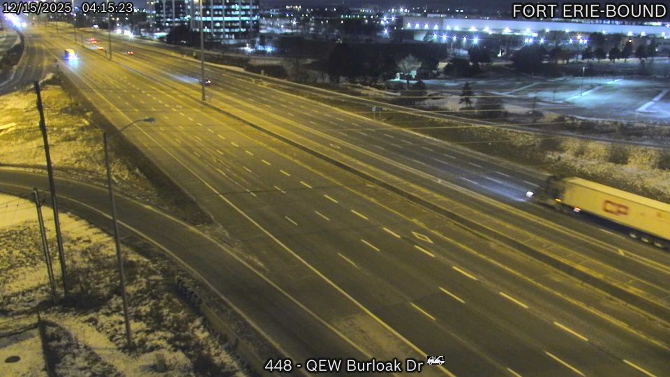 Burlington: QEW near Burloak Drive