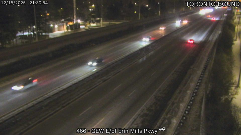 Mississauga: Erindale: QEW East of Erin Mills Parkway