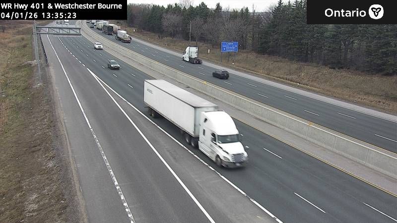 Milton › West: Highway 401 near James Snow Parkway