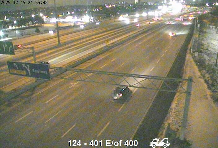 North York: Highway 401 East of Highway 400