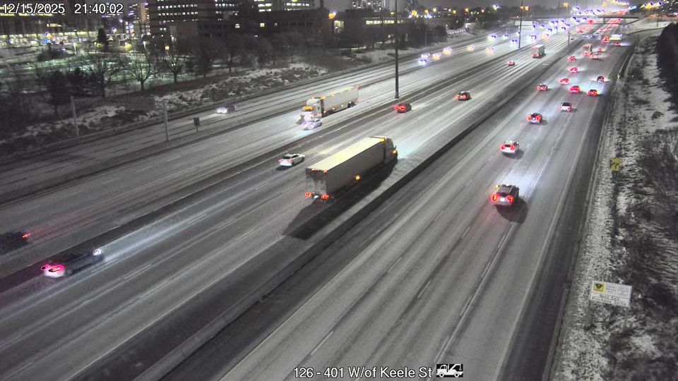 North York: Highway 401 West of Keele Street