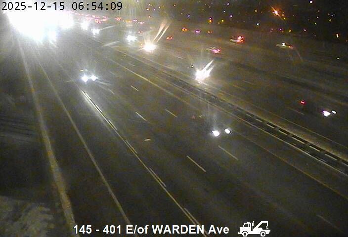 Scarborough: Highway 401 East of Warden Avenue