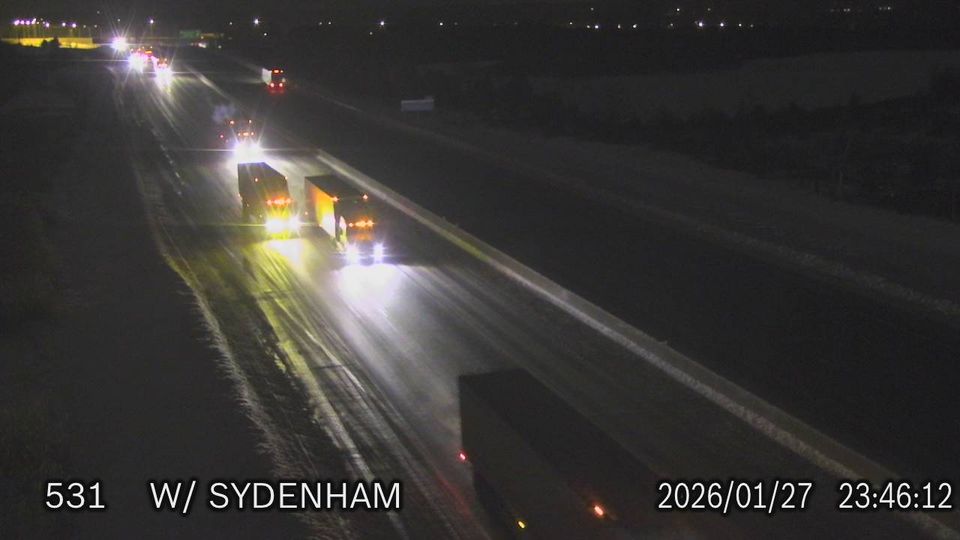 Pickering: Highway 401 East of Liverpool Road