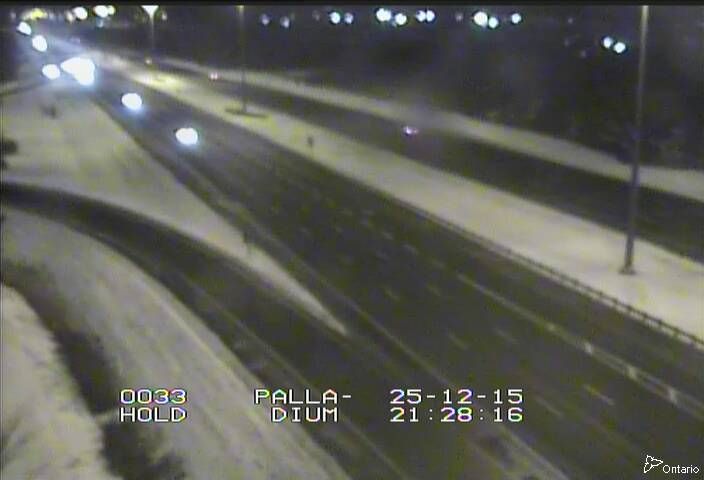 Burlington: Highway 403 East of King Road