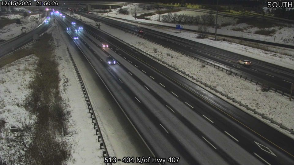 Markham: Highway 404 North of Highway 407