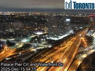 Mississauga: Highway 410 South of Courtneypark Drive