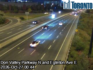 Etobicoke: Highway 427 North of Rathburn Road