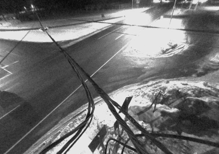 Central Frontenac › West: Highway 7 at County Road 38, Looking West