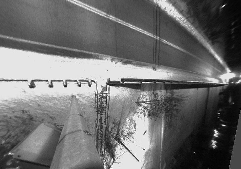 Rosedale › South: Highway 35 at - Bridge, Looking South