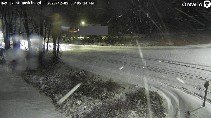 Foxboro › South: Highway 37 at Hoskin Road, Looking South