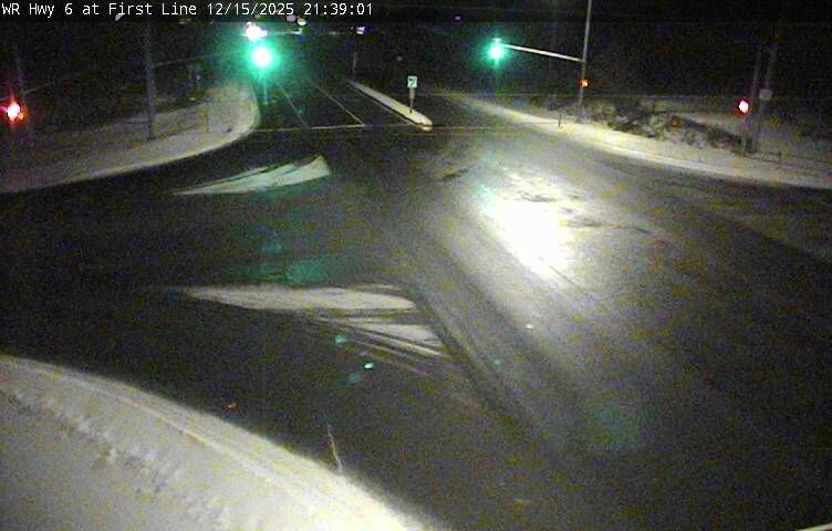 Hagersville › North: Highway 6 near First Line, Looking North