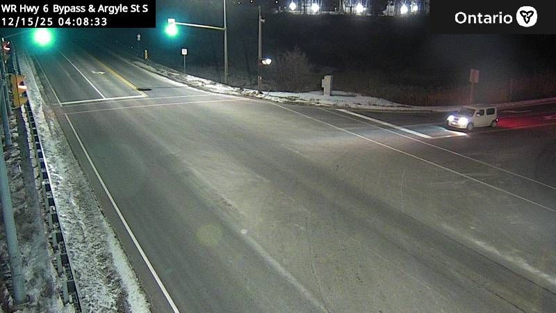 Caledonia › North: Highway 6 at Argyle Street, Looking North