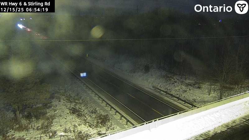 Caledonia › North: Highway 6 at 7th Line, Looking North