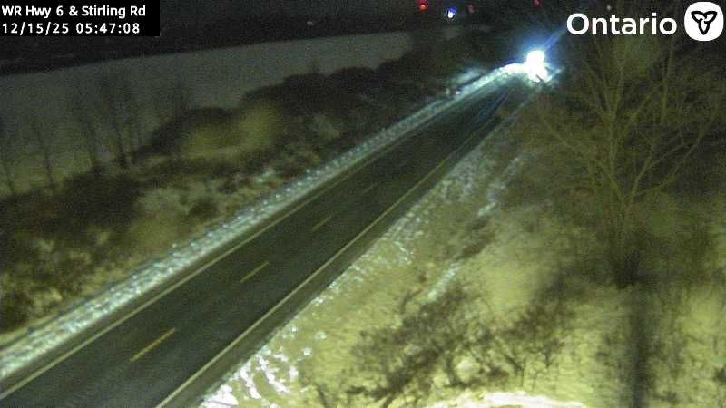 Caledonia › South: Highway 6 at 7th Line, Looking South