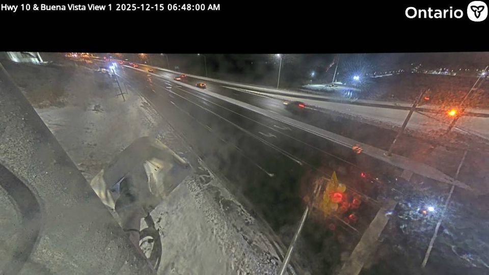 Orangeville › East: Highway 10 at Buena Vista Drive, Looking East