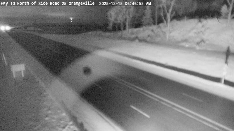 Mono: Elba › North: Highway 10 at Orangeville Side Road 25, Looking North