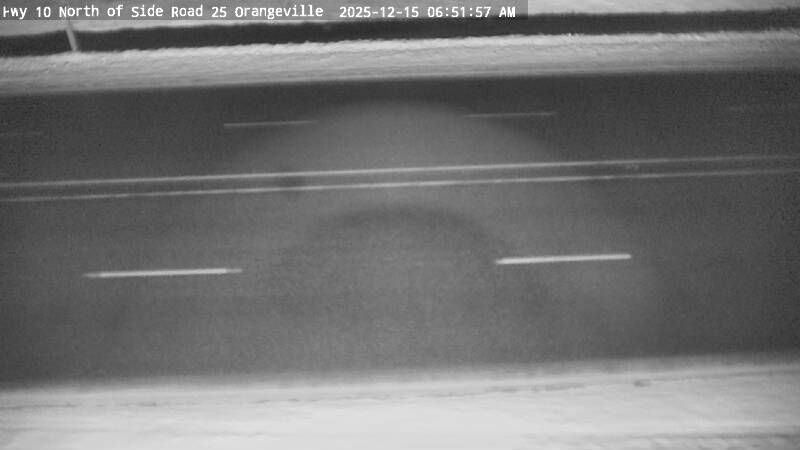 Mono: Elba: Highway 10 at Orangeville Side Road 25, Looking Down